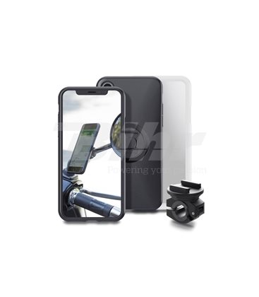 PACK COMPLETO MOTO AL RETROVISOR SP CONNECT PARA IPHONE X