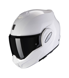 SCORPION EXO-TECH BLANCO BRILLO