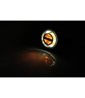 HIGHSIDER INTERMITENTE LED /FPL ROCKET BULLET, BLACK