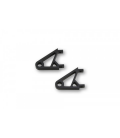 HIGHSIDER CNC ALU HEADLIGHT BRACKET XS, BLACK