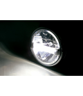 HIGHSIDER HIGHSIDER 7 INCH LED HEADLIGHT BRITISH-STYLE TYPE 4, CHROME