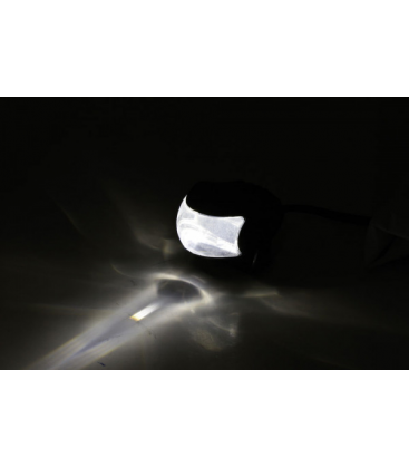 HIGHSIDER LED HIGH BEAM HEADLIGHT COMET- HIGH, MATT BLACK