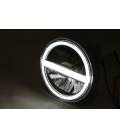 HIGHSIDER LED MAIN HEADLIGHT INSERT TYP 6 WITH DRL, ROUND, 5 3/4 INCH