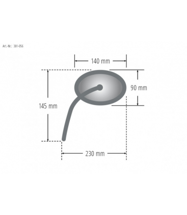 HIGHSIDER ALUMINIUM MIRROR COLUMBIA 2