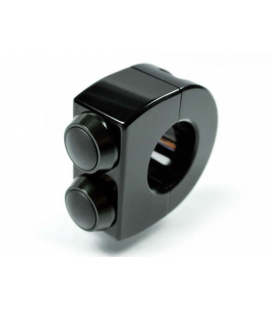 MOTOGADGET M-SWITCH 2 BUTTONS 22MM, BLACK