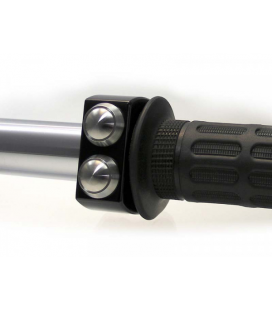 MOTOGADGET M-SWITCH 2 BUTTONS 22MM, BLACK/STAINLESS STEEL