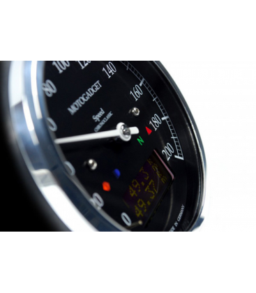 MOTOGADGET CHRONOCLASSIC SPEEDO, DARK EDITION