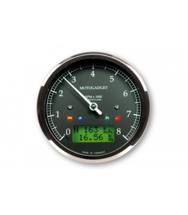MOTOGADGET CHRONOCLASSIC REV COUNTER -8.000 RPM