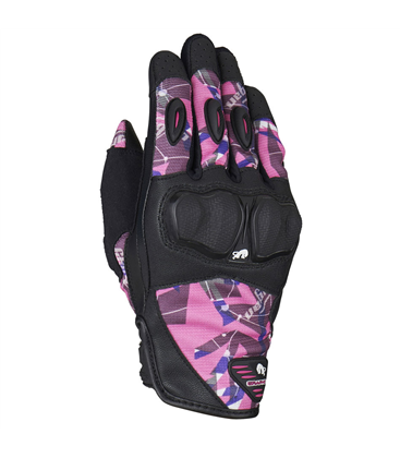 GUANTES FURYGAN GRAPHIC EVO2 LADY NEGRO-ROSA