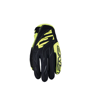 GUANTE FIVE MXF3 v2 NEGRO/AMARILLO FLUOR NEGRO/AMARILLO FLUOR