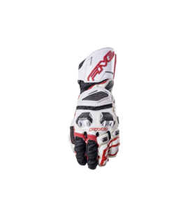 GUANTE FIVE RFX RACE BLANCO/ROJO