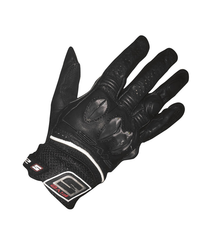 GUANTES PARA MOTORISTA FIVE DE CALIDAD GUANTE FIVE SUPERMOTARD NEGRO DISTRIBUIDOR GUANTES EN MADRID