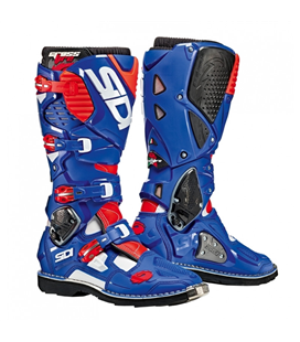 BOTAS SIDI CROSSFIRE 3 BLANCO/AZUL/ROJO