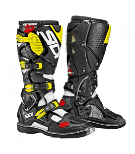 BOTAS SIDI CROSSFIRE 3 BLANCO/NEGRO/AMARILLO