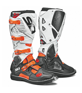 BOTAS SIDI CROSSFIRE 3 NARANJA/NEGRO/BLANCO