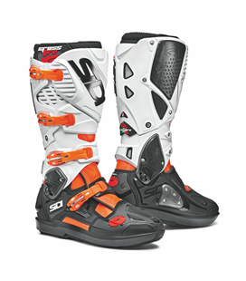 BOTAS SIDI CROSSFIRE 3 SRS NARANJA/NEGRO/BLANCO