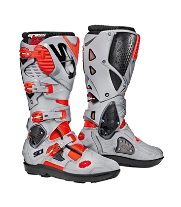 BOTAS SIDI CROSSFIRE 3 SRS ROJO FLUOR/GRIS