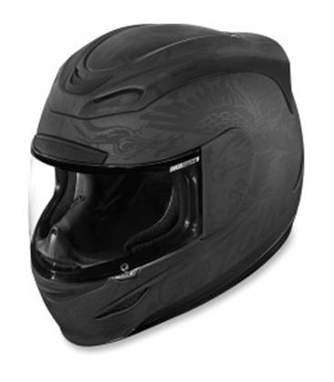 CASCO ICON AIRMADA SCRAWL NEGRO MATE