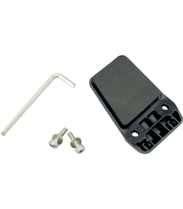 SMH10 BACKPLATE FOR SPEAKER MICROPHONE CLAMP BLACK