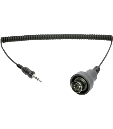 SM10 STEREO JACK 3.5MM TO 7-PIN DIN BLACK