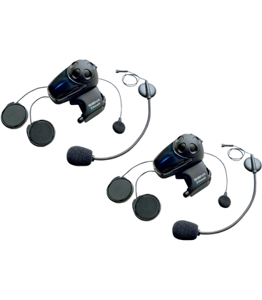 SMH10D HEADSET KIT DUAL-PACK KIT WITH UNIVERSAL MICROPHONES BLACK