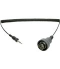 STEREO JACK 3.5MM TO 7-PIN DIN DUAL STREAM BLACK