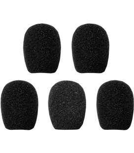 MICROPHONE SPONGES BLACK