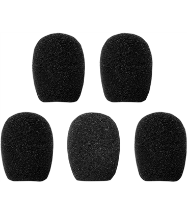 MICROPHONE SPONGES BLACK