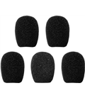 MICROPHONE SPONGES BLACK