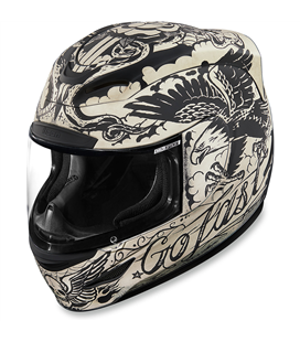 CASCO ICON AIRMADA SCRAWL BLANCO