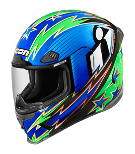 CASCO ICON AIRFRAME PRO WARBIRD AZUL