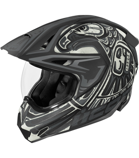 CASCO ICON VARIANT PRO TOTEM NEGRO GRIS