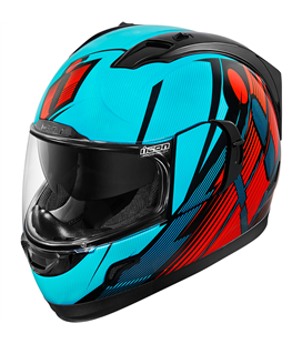 CASCO ICON ALLIANCE GT PRIMRY AZUL ROJO NEGRO