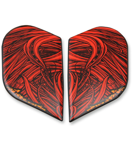 TAPAS LATERALES ICON ALLIANCE GT LUCIFER ROJO