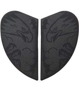 TAPAS LATERALES ICON AIRMADA SCRAWL NEGRO