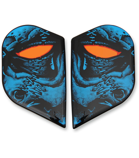 TAPAS LATERALES ICON ALLIANCE GT HORROR AZUL