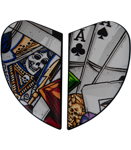 TAPAS LATERALES ICON AIRFRAME PRO LUCKYLID3 DORADO