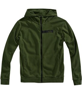 CHAMBER SUDADERA CREMALLERA VERDE MILITAR