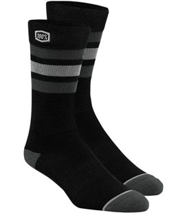 CALCETINES STRIPES NEGRO