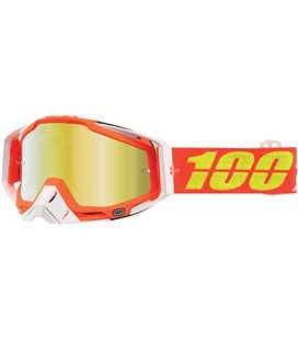 RACECRAFT RAZMATAZ GAFAS OFFROAD CON LENTES DORADA ESPEJO