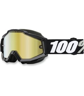 ACCURI TORNADO SNOW GAFAS CON LENTES DORADA ESPEJO