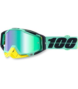 RACECRAFT KLOOG GAFAS OFFROAD CON LENTES VERDE ESPEJO