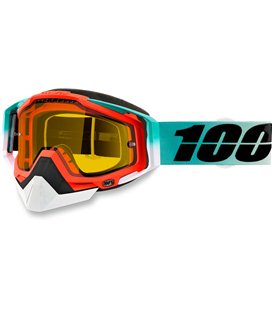 RACECRAFT NARANJA/TEAL SNOW GAFAS CON LENTES ALTA VISIBILIDAD