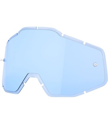 BLUE ANTI-FOG INJECTED REPLACEMENT LENS FOR 100% GAFAS