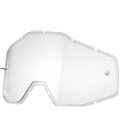 CLEAR ANTI-FOG INJECTED REPLACEMENT LENS FOR 100% GAFAS