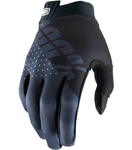 YOUTH ITRACK GUANTES CORTOS NEGRO/CHARCOAL X-LARGE