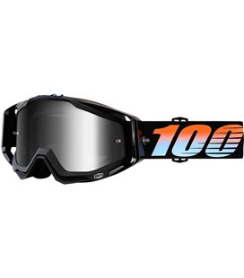 RACECRAFT STARLIGHT GAFAS OFFROAD CON LENTES PLATA ESPEJO