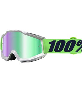 ACCURI NOVA GAFAS OFFROAD CON LENTES VERDE ESPEJO