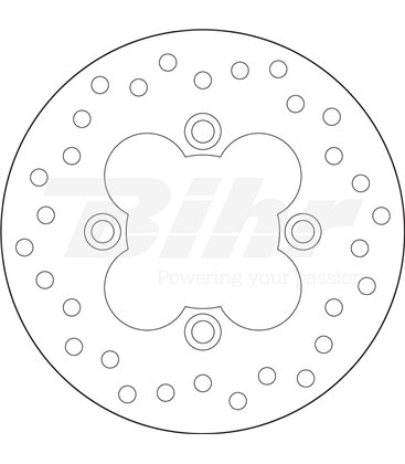 HONDA 250 CN 88  - DISCO DELANTERO BREMBO