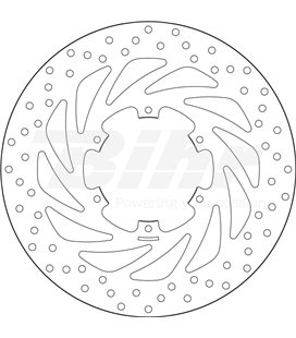 HUSQVARNA 650 TR TERRA 13  - DISCO DELANTERO BREMBO